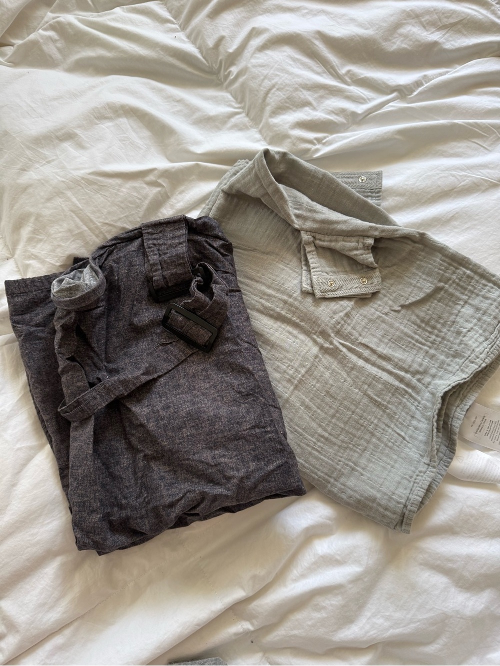 Nursing cover and car seat cover bundle